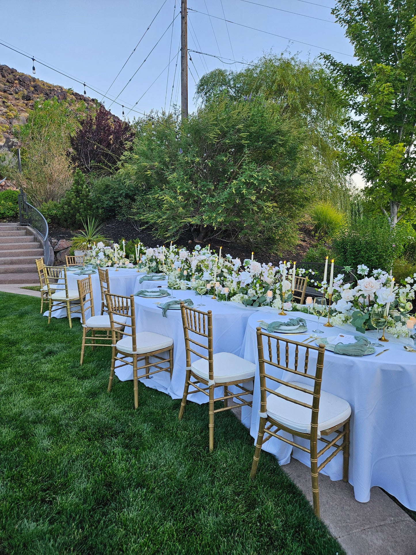 Garden Centerpieces - Set of 10