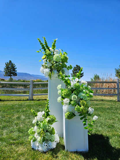 Faux High-end wedding flowers