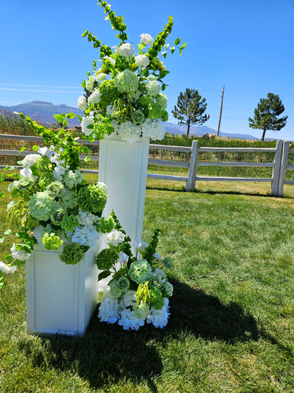high-end faux floral rentals